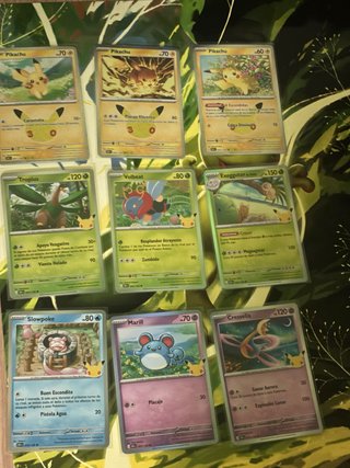 Pack de 9Cartas Pokémon30 ani