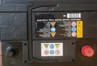 Batería de coche 60Ah 550A