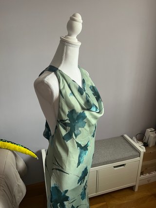 Vestido de invitada estampado