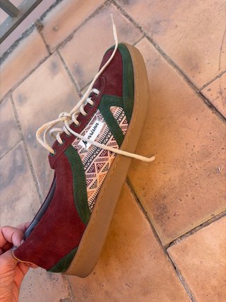 Zapatillas Morrison Granates y Verdes