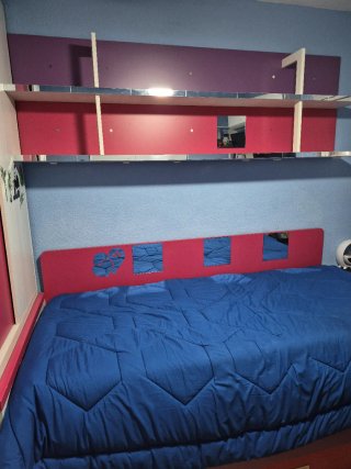 Dormitorio Juvenil con Cama Nido, Negociable