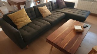 Sofá Chaise Longue IKEA LANDSKRONA Gris GRATIS