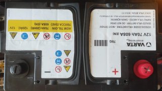 Batería de coche Varta 12V 70Ah