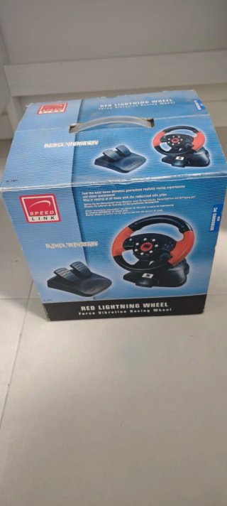 Volante Speedlink Red Lightning con Pedales