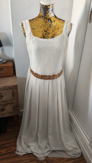 Vestido de fiesta blanco