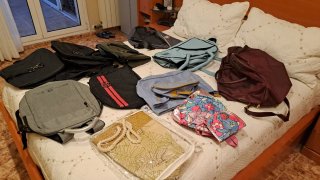 Lote de 10 Mochilas y Bolsos Variados