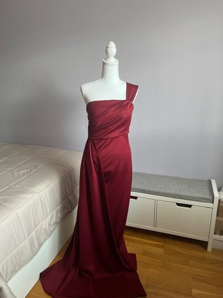 Vestido de fiesta largo rojo