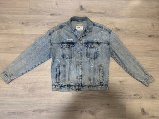 Chaqueta Vaquera Oversize Bershka Rotos