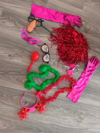 Pack de accesorios para fiesta y disfraces