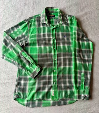 Camisa de cuadros Altonadock verde