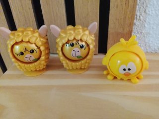 Set de 3 Figuras Coleccionables