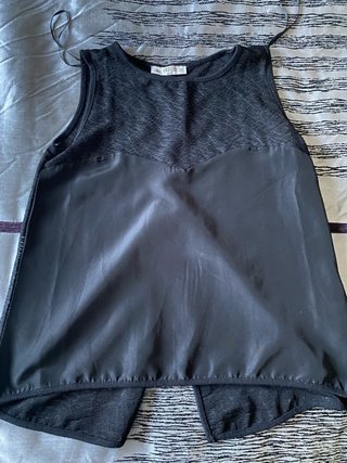 Blusa Negra Inside Talla S