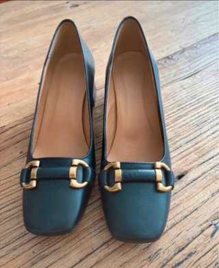 Zapatos de Piel Negros Latouche T.40
