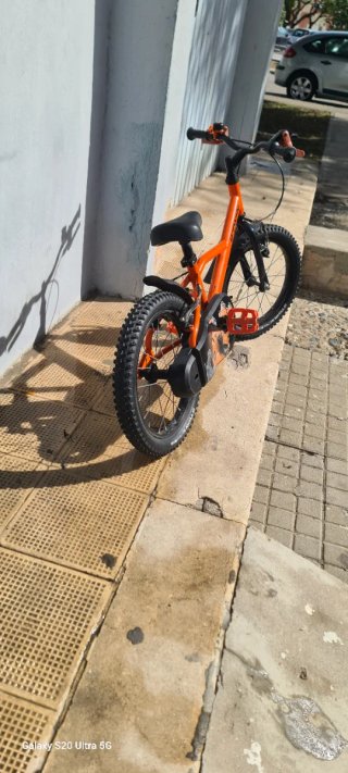 Bicicleta Infantil Naranja