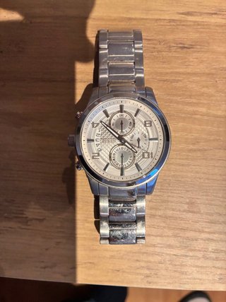 Reloj Guess Steel Cronógrafo Hombre