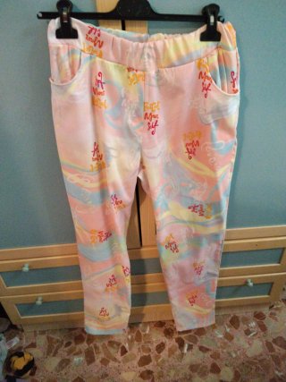 Pantalones Estampados Multicolor