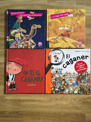 Lote 4 libros infantiles