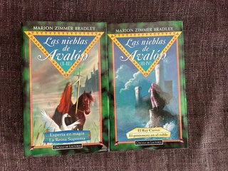 Pack de Libros "Las nieblas de Avalón"