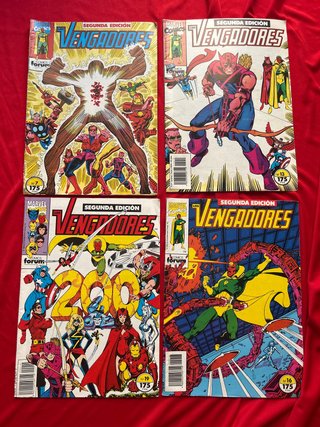 Lote cuatro Cómics los Vengadores