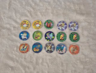 Lote Tazos Attack 2 Pokémon Exclusivos Portugal