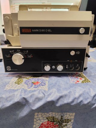 Proyector Super 8 Eumig Mark S 810 D