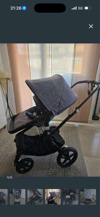 Carrito Bugaboo FOX 3 Azul
