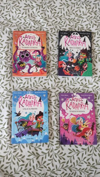 Lote Anna Kadabra 3, 4, 5 i 8. Catalán.