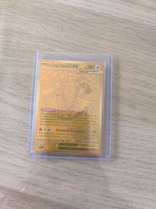 Carta Pokémon Mega Rayquaza EX Dorado DLR 141/103