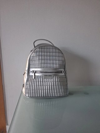 Mochila David Jones Plateada