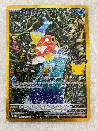 Carta Pokémon Magikarp 30 Aniversario