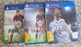 3 Juegos PS4: FIFA 15, FIFA 16 y FIFA 18