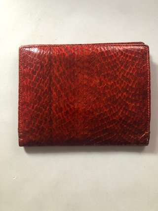 Cartera vintage piel serpiente (SIN MARCA)