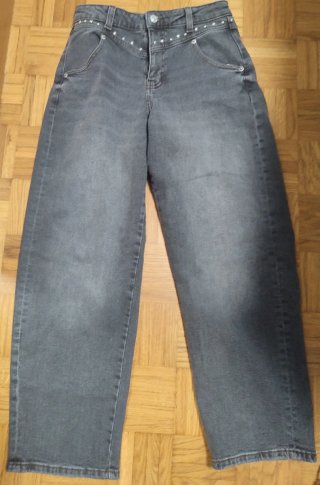 Pantalón vaquero Slowlove gris