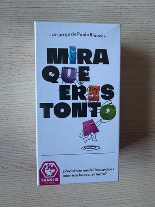 NUEVO - Juego de mesa Mira que eres tonto