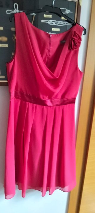 Vestido de ceremonia rosa