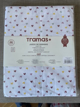 Juego de Sábanas para Cuna Tramas+