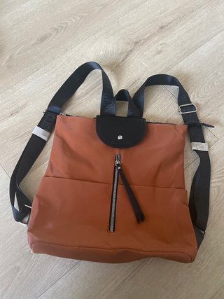 Mochila Nueva Marrón y Negra
