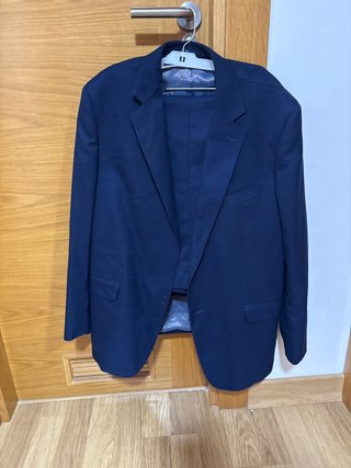 Traje de hombre azul talla 54