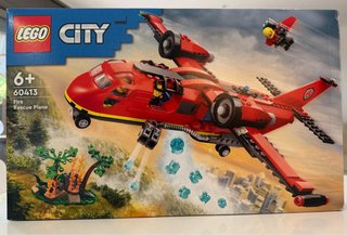 LEGO City 60413 Avión de Rescate de Bomberos