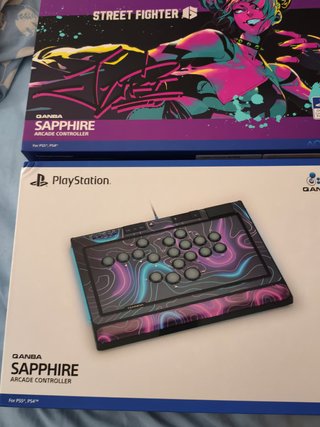 Qanba Sapphire Juri Han PS5/PS4/PC hitbox