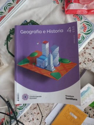 Libro Geografia y Historia 4 eso