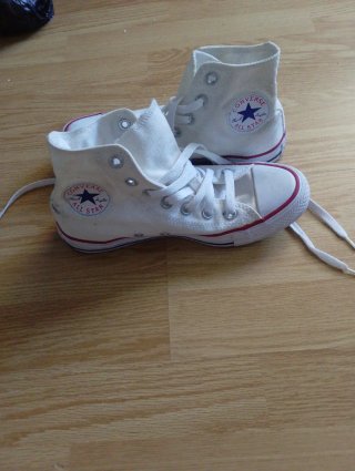 Zapatillas Converse All Star Blancas Talla 37