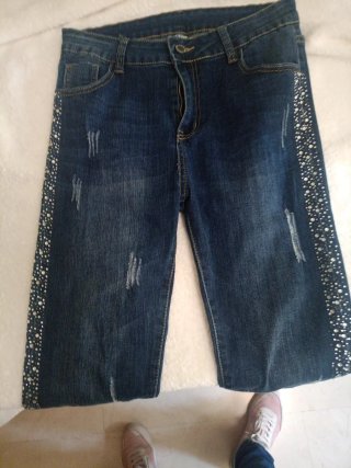 Pantalón Vaquero Leggins Fiesta Talla M