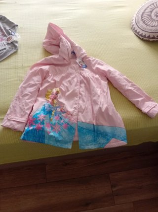 Abrigo Frozen Elsa Talla 9 10 años