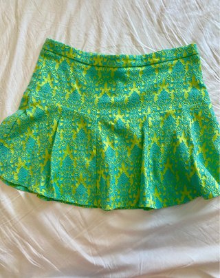Minifalda Fluor Blanco Suite