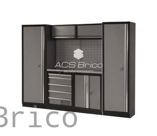 Conjunto Taller 4 Módulos S/Acero Inox Alyco 199006