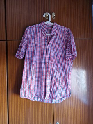 Camisa Emidio Tucci Manga Corta Talla L