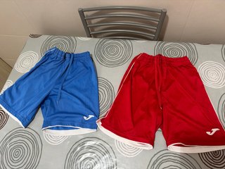 Lote 2 Pantalones Fútbol Joma Talla 12