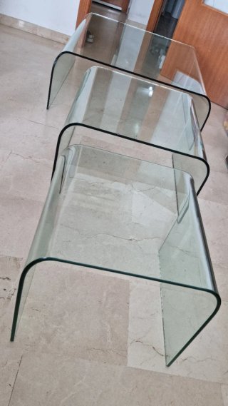 Mesa pequeña de Cristal FIAM