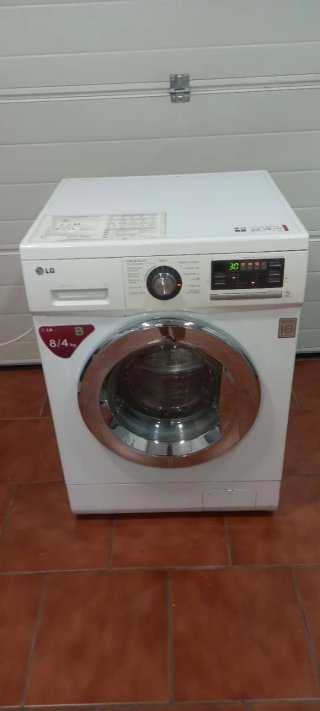 Lavadora Secadora LG 8kg/4kg 1400rpm inverter semi